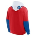 thumbnail image 6 of Men's Fanatics Red New England Patriots Helmet Retro Pullover Hoodie, 6 of 7