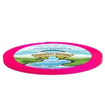Country Brook Design® 3/8 Inch Hot Pink Reflective Nylon Webbing, 20 Yards