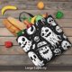 thumbnail image 5 of Easygdp Black White Spooky Ghosts Bolsa Tote para Mujer, Bolso de Hombro para Trabajo, Playa, Viajes, Compras y Supermercado, 5 of 7