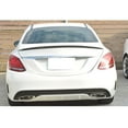 thumbnail image 2 of Ikon Motorsports Compatible with 15-20 W205 Sedan AMG Trunk Spoiler Painted #183 Magnetitschwarz Metallic, 2 of 7