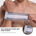 thumbnail image 1 of Muñequera deportiva unisex Gimnasio Bracer Entrenamiento elástico Anti-esguince Equipo de protección Tmvgtek Para estrenar, 1 of 4