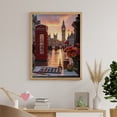 thumbnail image 6 of Diamond Art Kit for Adults, London Sunset Art Scene Colors Diamond Painting for Adults Beginners, 5D DIY Diamond Art Painting Kits, Colorful Diamond Painting Craft for Home Decor 12x16, 6 of 7