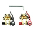 thumbnail image 3 of Car Battery Brass Terminal Porous Quick Release Adjustment Disconnect Detachable Connector Pure Copper Battery Clip, 3 of 8