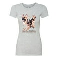 thumbnail image 2 of If It's Not a German Shepherd It's Just a Dog Gift | Womens Dog Lover Slim Fit Junior Tee, Heather Grey, 2XL, 2 of 3