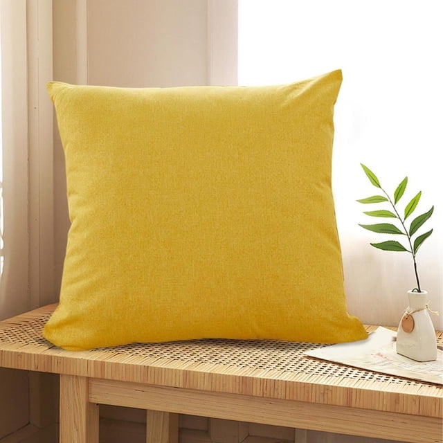Feltree Lumbar Support Pillow 15.75 Inch for Sofa and Bed, Solid Color Throw Cushion with Removable Cover, Multi-Use Ergonomic Back Rest for Living Room Office Car