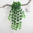 thumbnail image 3 of 1 hebra Artificial hiedra hoja plantas vid colgante falso follaje flores hogar cocina jardín Oficina boda decoración de , hojas de camote Macarena plantas de hojas de hiedra realistas, 3 of 8