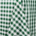 thumbnail image 2 of BalsaCircle 90" x 156" Checkered Tablecloth Wedding Party Table Linens Green and White, 2 of 6