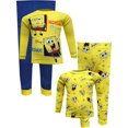 thumbnail image 1 of American Marketing Enterprises INC Pyjama en Coton 4 Pcs pour Garçons Spongebob Lundi Vendredi (4), 1 of 1