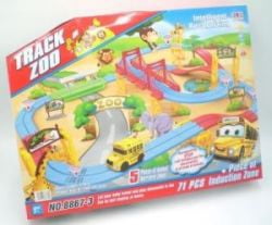 zoo animal train set