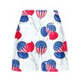 thumbnail image 6 of Edvintorg 4Th Of July shorts womens Women's Summer Independence Day Printed Multi Pocket Lace Up Shorts Pants Casual beach shorts White L, 6 of 6