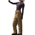 thumbnail image 3 of Women'S Sports Jackets Yoga Jackets with Zippers Short Sports Slim Tops Purple L, 3 of 9