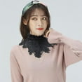 thumbnail image 5 of CAILDANL Lace False Collar, Women Detachable Fake Collar Fake Collar for Blouse Hoodie Sweater Coat, 5 of 6