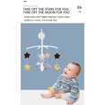thumbnail image 4 of Kids Rattle with Music and Night Lights, Mobile for Crib with Rotation, Baby Bed Rattle Children 0-1 Year Old Music Rotating Bbedside,Remote Control, Projection Clearance, 4 of 7