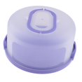 thumbnail image 1 of Homedecorlover - Contenedor portátil para guardar pasteles y cupcakes (11,9'') Púrpura, 1 of 5