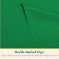 thumbnail image 4 of ComfiTime Tablecloth – 70 x 120 Durable Polyester Fabric Table Cover Cloth for 8-9 ft Rectangle Table, Spill/Stain-Resistant, Reusable/Washable, Indoor/Outdoor Dining/Party/Wedding/Banquet, Green, 4 of 14