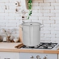 thumbnail image 4 of OULII Stainless Steel Stock Pots Boiling Speed for Home Cooking 1Set, 4 of 7