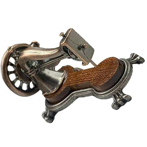 LABSERRON Sewing Machine Model Vintage Miniature Sewing Machine 1Pcs 1.63X1.29X0.59In