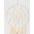 thumbnail image 4 of Nice Dream Macrame Wall Hanging Dream Catchers for Bedroom, Boho Wall Decor Large Dream Catcher Wall Tapestry with 3 Woven Leaves Tassels, 4 of 9
