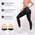 thumbnail image 6 of Anti Cellulite Compression 3D Leggings for Women with Resistance Bands Butt Lifting Tummy Control Gym Yoga Pants, 6 of 8