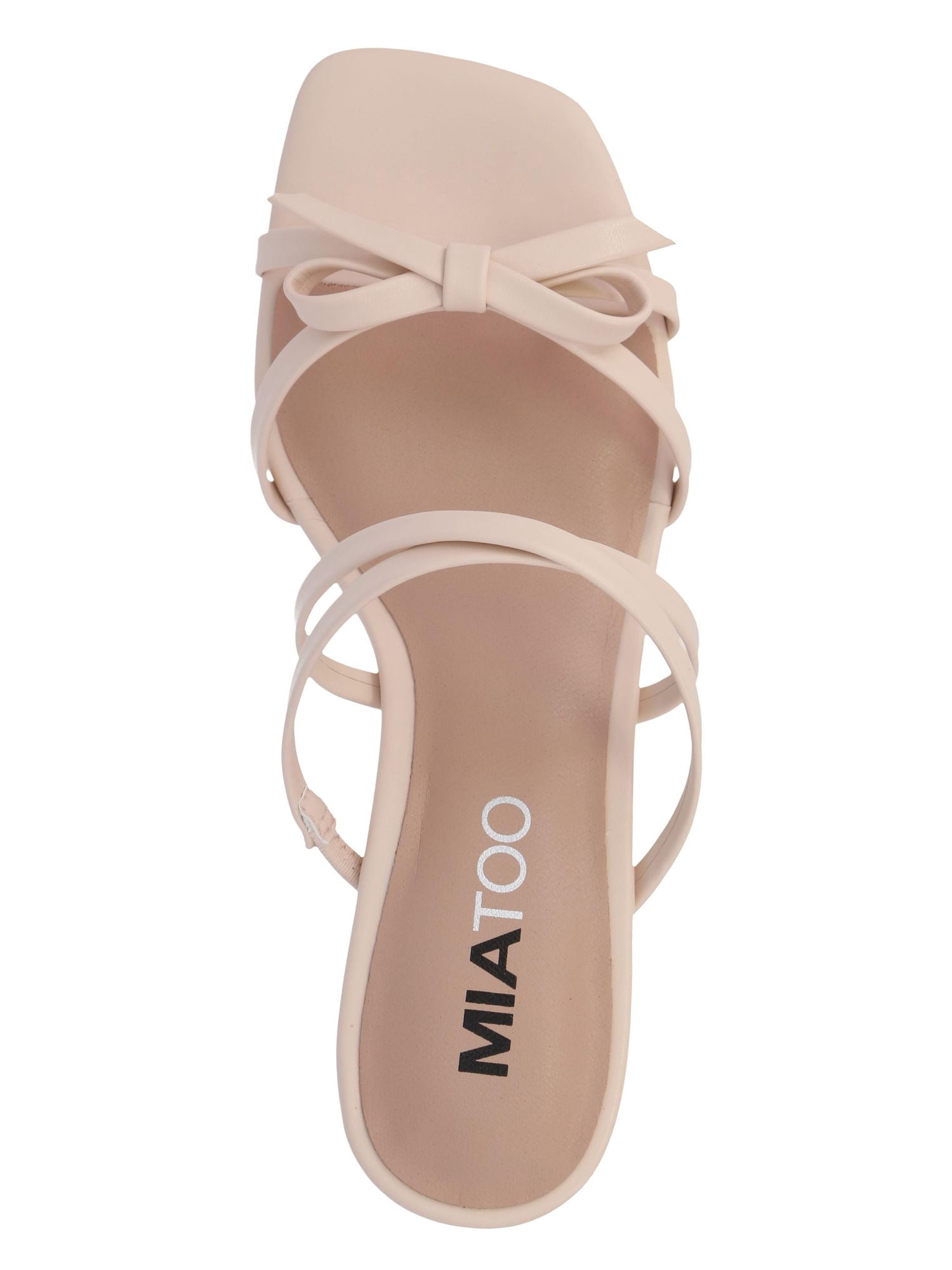 Mia Too Women's Strappy Kitten Heel Sandal