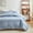 Blue-Free Size, variant on Tgbvmt Double Sided Washed Quilted Bed Cover Set, Soft Polyester Comforter with Pillowcases, Comfortable Bedding for Bedroom, Guest Rooms, Hotels, Durable and Easy-Care Set for Year-Round Use