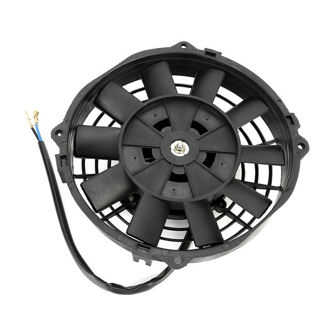 Ensemble de Ventilateur de Radiateur, Ventilateur de Radiateur Électrique Mince de 7 Pouces, Ventilateur de Radiateur Électrique à Pousser et Tirer, Qualité Inégalée