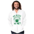 thumbnail image 3 of Have You Seen My Pot Holiday Humor Zip Up Hoodie Men's Women's Brisco Brands M, 3 of 6