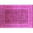 thumbnail image 1 of Ahgly Company Indoor Rectangle Oriental Purple Traditional Area Rugs, 6' x 9', 1 of 4