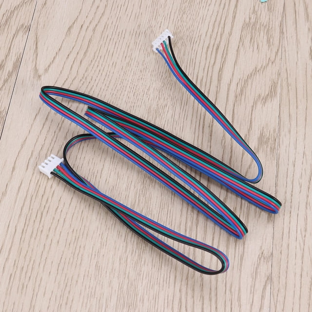 LOLIPPYY 4 Pcs Motor Cables Wire Pin To Pin Connector Wires For Ramps Board And Various Models Use