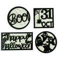 thumbnail image 1 of 4 Pcs Décors Ghost Plateau Debout Décorations de Fête d'Halloween B, 1 of 6