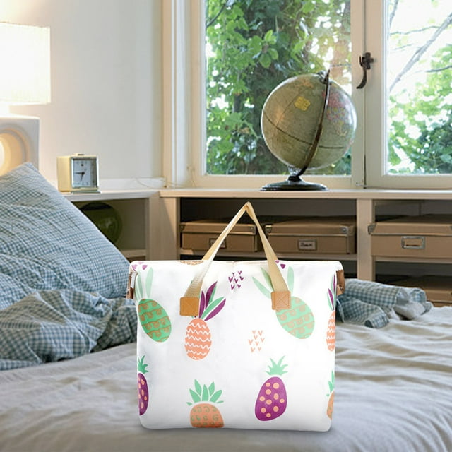 Sac de Rangement Épais pour Couette sous le Lit Sac de Rangement pour Couette avec Poignée Renforcée Adapté pour Couettes Couvertures Oreillers Etc.