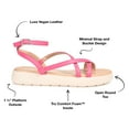 thumbnail image 2 of Journee Collection Womens Jeselia Tru Comfort Foam Ankle Strap Flat Sandals, 2 of 6