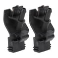 thumbnail image 4 of Windscreen Washer Jet, Solid 2pcs High Strength Black Front Windshield Washer Nozzle 85381-30110  for Auto Repairing, 4 of 8