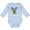 AE-Light Blue, variant on Halloween Trick-or-Treat Cute Group of Monsters Boys or Girls Long Sleeve Baby Bodysuit