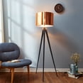 thumbnail image 2 of Teamson Home Tripod Floor Lamp with Copper Shade by Teamson Home Modern Lighting VN-L00005, 2 of 5