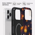 thumbnail image 2 of CASETEROID Tough Case for iPhone 17 Pro Max – Dual-Layer Protection, Shockproof [Compatible with MagSafe] – Sky Lantern Festival Case, 2 of 4