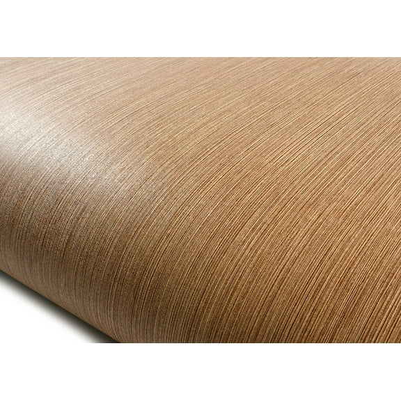 ROSEROSA Peel and Stick PVC Faux Wood Self-Adhesive Wallpaper Covering Counter Top Shelf Liner Classic Mahogany 2.00 Feet(W) X 6.56 Feet(L)