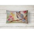 thumbnail image 2 of Eastern Screech Owl Throw Pillow, 2 of 4