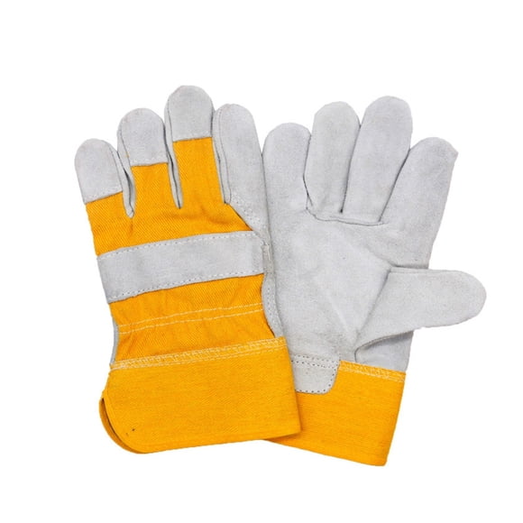 Leather Security Protection Wear Safety Working Welding Warm Gloves For Men Men Work Driver Gloves ,Durable Material