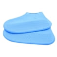 thumbnail image 1 of TIELUTT Couvre-Chaussures en Silicone Couvre-Chaussures Imperméables pour Femmes et Enfants de 4 Ans Veste Imperméable compatible avec Poncho de Pluie pour Moto Couverture de Randonnée d'Été, 1 of 3