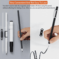 thumbnail image 2 of 12 Pack Magnetic Pencil Holder Silicone Magnetic Pen Holder for Refrigerator, Magnetic Dry Erase Marker Holder, 2 of 5