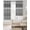 White Light Gray Black, variant on Grey White Boho Blackout Curtains for Bedroom 45 Inch Length 2 Panels Set, Vintage Ethnic Tribe Abstract Art Thermal Insulated Energy Saving Window Treatment Curtains Blackout Drapes 52"x45"