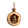 thumbnail image 5 of SMKE Animal Christmas Ornament,Flat Acrylic Forest Decoration,Woodland Hanging Pendant,Xmas Tree Ornament,Home Party Decor,Hanging Acrylic Decoration,Forest Animal Pendant,Holiday Tree Decor 12Pc B, 5 of 8