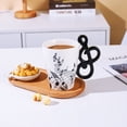 thumbnail image 4 of LanHong 13.5 Ounce Music Mug Musical Notes Design Coffee Cup Ceramic Music Musical Notes Cup Gift for Friend Musicians, 4 of 7