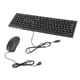thumbnail image 4 of Teclado y ratón, almohadillas antideslizantes de abernos y combinación de ratón de teclado y ratón para pc de escritorio, 4 of 7