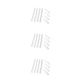 thumbnail image 1 of Thinsony 8pcs Car Door Edge Guards Set Auto Slim Bumper Strip Kit Trim Molding Protection Anti-rub Scratch Protector white 3Set, 1 of 6