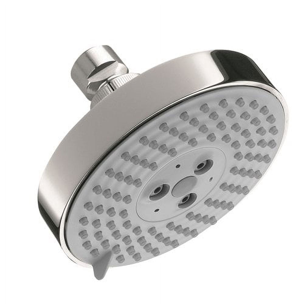 Hansgrohe Raindance S Showerhead 120 3-Jet, 2.5 GPM in Brushed Nickel