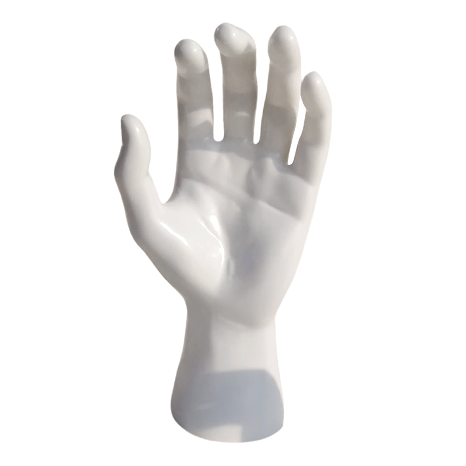 White Hand Figure Ring Bracelet Organize Display Stand 