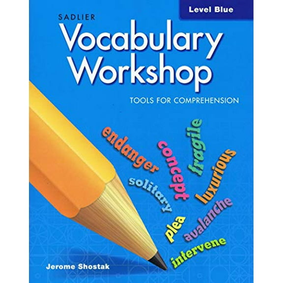Pre-Owned (Level Blue) 2021 Vocabulary Workshop Tools For Comprehension, 9781421716459, 1421716453, Paperback,