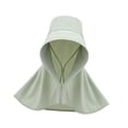 thumbnail image 4 of Sombrero con visera para el sol, gorra de playa, visera ancha, plegable y ajustable para correr Verde, 4 of 9